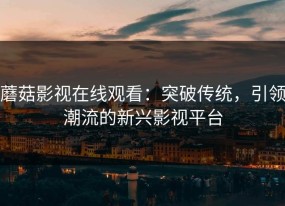 蘑菇影视在线观看：突破传统，引领潮流的新兴影视平台