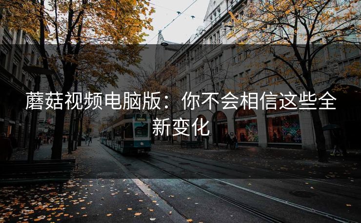 蘑菇视频电脑版：你不会相信这些全新变化